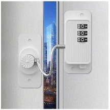 Pazly Şifreli Buzdolabı Çekmece Kiliti, 17cm, Windows, 3 Numara, Premium, Güvenlik