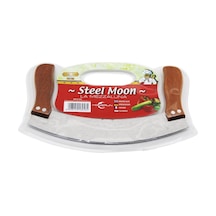 Çift Ahşap Saplı Zırh Bıçak Kesici - Doğrayıcı 24 X 14 X 1,5 Cm Diğer