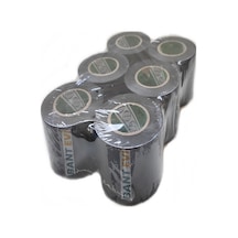 Siyah Pvc Bant 6 Adet 10cmx25metre İzolasyon Bandı 100mm Bant.evi