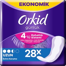 Orkid Uzun Günlük Ped 28'li