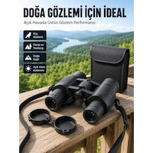 Taşıma Çantalı Profesyonel Dürbün Doğa Kamp Ve Açık Hava Kullanımına Uygun Çokrenkli