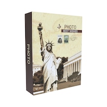 Rabsev Fotoğraf Albümü 10x15cm 200 Fotoğraf Kapasiteli Özgürlük Anıtı Desenli Anı Albümü