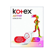 Kotex Active Ultra İnce Günlük Ped 32'li