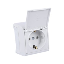 Viko 90681012 Vera Sıva Üstü Ç.k. Kapaklı Priz