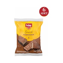 Schar Snack Glutensiz Çikolata Kaplı Fındıklı Gofret 6'lı 3 x 35 G