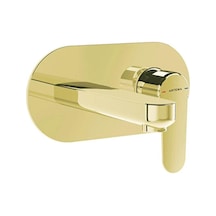 Artema Root Round A4272174 Sıva Üstü Ankastre Lavabo Bataryası Soft Altın