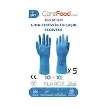 Fl3 Premium Gıda-temizlik-bulaşık Eldiveni Xl - 5 Çift