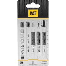 Cat Da06002 5 Parça Profesyonel Ahşap Hızlı/kaba Kesim Dekupaj Testere Bıçağı, Ucu