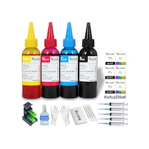 Ecoink HP 302 Uyumlu Kartuş Dolum Seti 4X100 ML- HP 3632/3633/3634