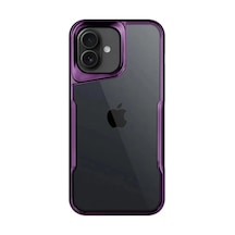 Apple İphone 16 Kılıf Boyi Silikon Kapak - Derin Mor