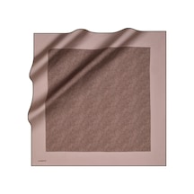 Cacharel Pembe 90x90 Tivil Eşarp Vizon Vizon