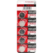 Pil Düğme 2025 3v Beşli Paket Maxell