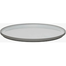 Hasami Porcelain Tabak Kapak 220 Mm Gri Koleksiyon Japon Seramik Dekoratif Tabak & Kaseler