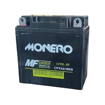 Monero 12v 9ah Yüksek Motosiklet Aküsü Ebatlar: 137 76 134 12n9l