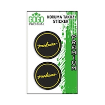 Pulsar Uyumlu 4 Koruma Takozu İkili Damla Sticker Standart