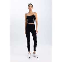 DeFactoFit Beli Saran Sporcu Tayt C0561AX24SMBK81