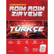 8.sınıf Adım Adım Zirveye Türkçe Fasikül