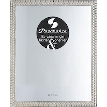 Pasabahce Şehnaz Çerçeve 20x25 Cm Silver 21.5x27 Cm - 1 Adet
