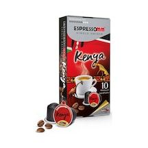 Espressomm® Single Origin Kenya Alüminyum Kapsül Kahve 10 Adet