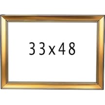 Avukatlık Ruhsatname Çerçevesi - 33x48cm Gold