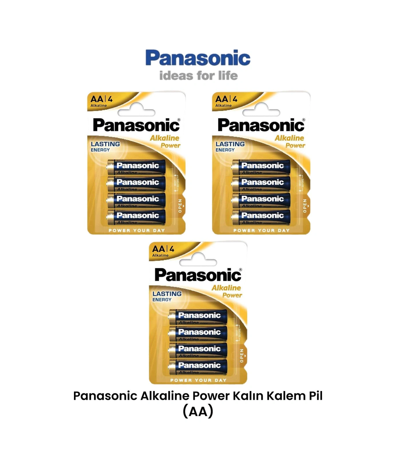 Panasonic Alkaline Aa-lr6 1,5v 12 Adet Kalem Pil Aa