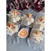 Bernami Mumluk Şamdanpinterest Bebek Hediyeliği, Bebek Mevlütü Doğum Günü Baby Shower Hediyeliği Hediyelik Mumluk - 20 Adet Diğer