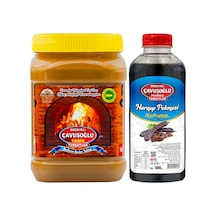 Bozkırlı Çavuşoğlu Kepekli Bozkır Tahini 930 G + Keçiboynuzu Harnup Pekmezi 1 KG