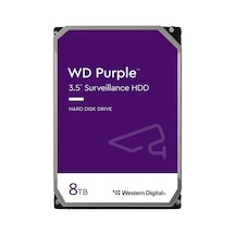 Wd 8 Tb Wd85purz 3.5 Purple Sata3 5640rpm 256mb 7/24 Güvenlik Harddiski