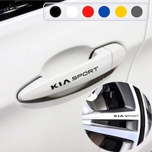 Kia Için Kapı Kolu Ve Jant Sticker (10 Adet)