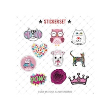 Bdls33 Küçük Boy 10lu Sticker Seti