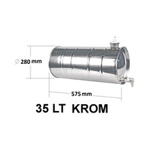 Ahmet Otomotiv 35Lt Krom Su Tankı Deposu Dorse-Karavan-Römork 35L