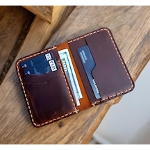 Emi Premium Texas Serisi El Yapımı Yüzde Yüz Hakiki Deri Cüzdan Taba