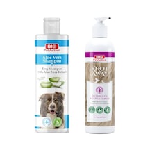 Bio Petactive Aloe Vera Özlü Köpek Şampuanı 400 Ml + Knot Away Kıtık Açıcı Krem 250 Ml 2 Li Set