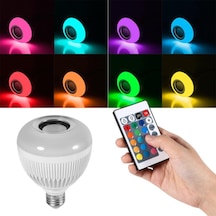 Bluetooth Hoparlörlü Rgb Kumandalı ve Wifi Kontrol Akıllı Ampul