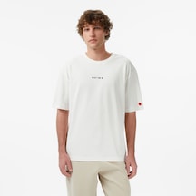 Unıted4 Regular Fit Erkek Bej T-shirt Bsc-utms