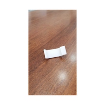 Stor Zebra Perde Pratik Kornişe Takma Aparatı 3,5 Cm 10 Adet Pratik Ayak Dar Boy Krem