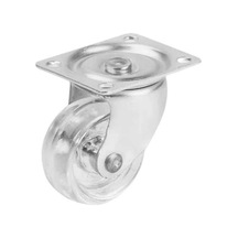 Cateksss 32mm Tabla Bağlantılı Şeffaf Küçük Dönen Tekerlek Hts 117