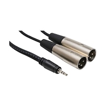 3.5 MM Stereo-2 XLR Erkek Kablo 5 M