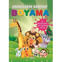 Çocukların Dünyası Boyama Kitabı 4 / Sevimli Hayvanlar / Kolektif