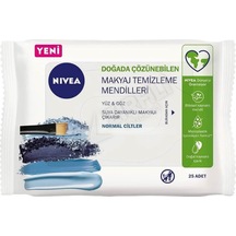 Nivea 3'ü1 Arada Canlandırıcı Makyaj Temizleme Mendili 25'li