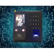 Yüz Tanıma Parmakizi Personel Takip Sistemi Program Kurulum Dahil