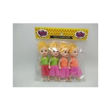 Parmak Barbie Et Bebek 4lü