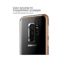 Vrs91672 Galaxy S9 Plus Crystal Bumper Kılıf, Blush Gold 50 x 22