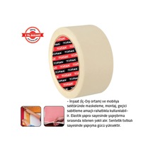 Tomax Maskeleme Bandı 36 Mm X 30 Mt 6 Adet