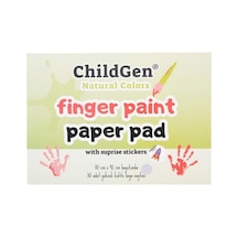 Childgen Parmak Boya Resim Defteri Finger Paper Pad