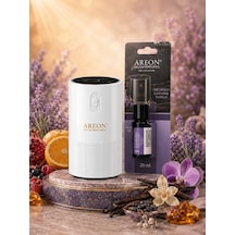 Areon Aromatik Difüzör Beyaz Pleksi + Patchoulı Lavander Vanılla