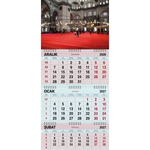 2027 Yılı Gemici Takvimi-sultan Ahmet Camii İçerisi