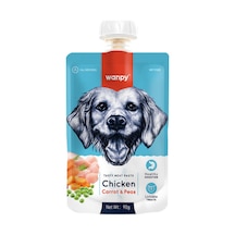 Wanpy Taze Tavuklu Ve Havuçlu Köpek Et Ezmesi 90 Gr