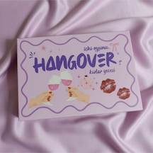 Hangover Kızlar Gecesi Büyük Kutulu İçki Oyunu 18+ Kadınlara Özel Eğlenceli Parti Kart Oyunu