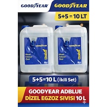 Motorx Ultra Performans Adblue Dizel Egzoz Sıvısı 10 Litre 5+5 10 Lt 2 Li Set